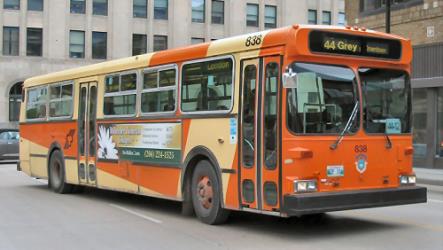 Bus exterior Bus exterior