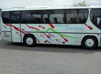 Bus side view Bus side view