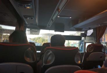 Bus interior Bus interior