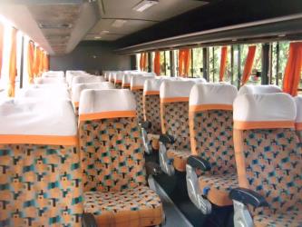 Bus interior Bus interior
