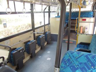 Bus interior Bus interior