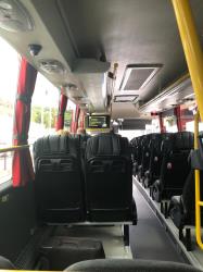 Bus interior Bus interior