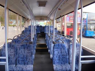 Bus interior Bus interior