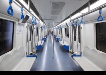 Guangfo Subway interior Guangfo Subway interior