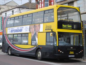 Blackpool Transport Bus Exterior Blackpool Transport Bus Exterior