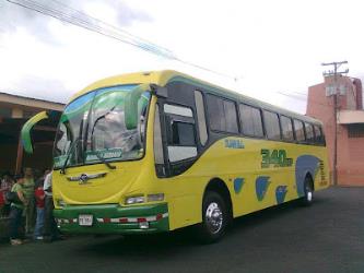 Bus exterior Bus exterior