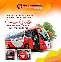 Bus front and side views Bus front and side views