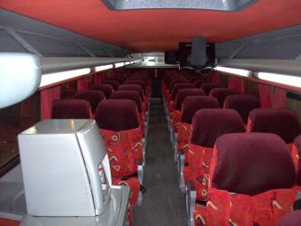 Bus interior Bus interior