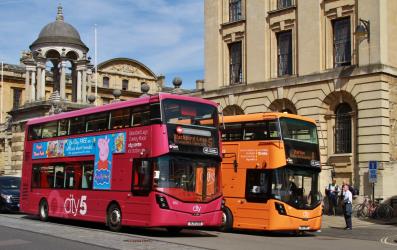 Two Wright Streetdeck buses Two Wright Streetdeck buses