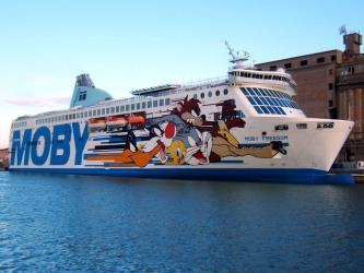 Moby Lines in Sardinia