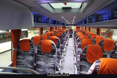 Bus interior Bus interior