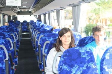 TransGironde Bus Interior TransGironde Bus Interior