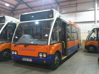 Centrebus Calderdale, Optare Solo M850 exterior Centrebus Calderdale, Optare Solo M850 exterior