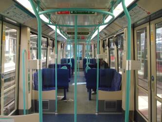 Train interior Train interior