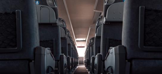 Bus interior Bus interior