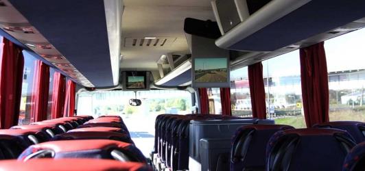 Bus interior Bus interior