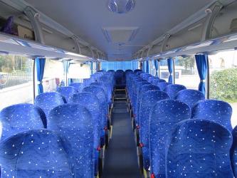 Bus interior Bus interior