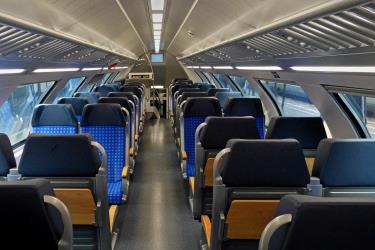 Train interior Train interior