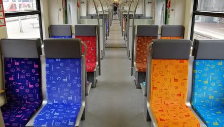Interior of the S-Bahn