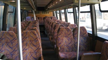 Interior - NJ Transit Bus Interior - NJ Transit Bus