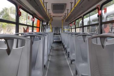 Bus interior Bus interior