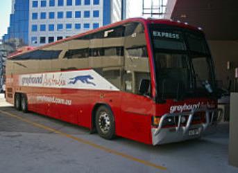 Bus at Jolimont Centre, Canberra