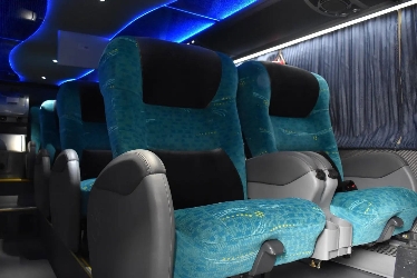Bus interior Bus interior