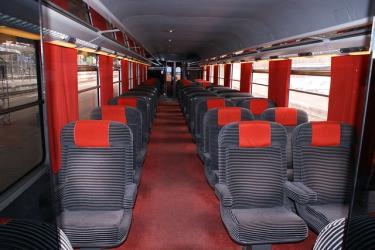 Corail coach 1st Class interior Corail coach 1st Class interior