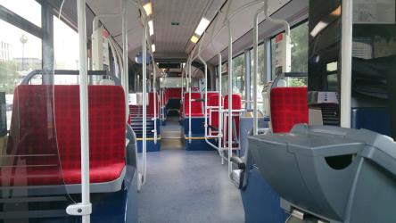 TMB Bus Interior TMB Bus Interior