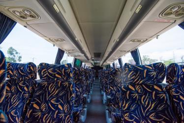 Bus interior Bus interior