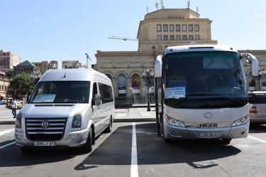 Minibus and bus Minibus and bus