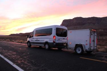 Trans-canyon shuttle exterior Trans-canyon shuttle exterior