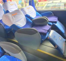 Bus interior Bus interior