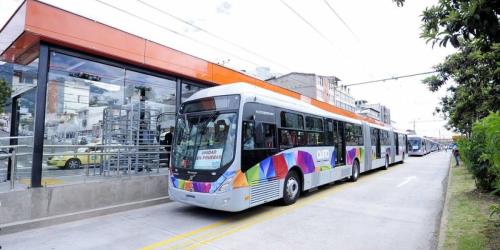 Bus front and side Bus front and side