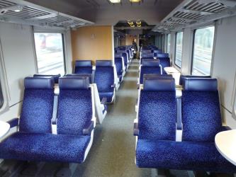 OBB Intercity - 2nd class interior OBB Intercity - 2nd class interior