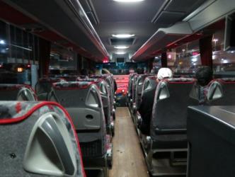 Bus interior Bus interior
