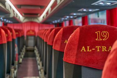 Bus interior Bus interior