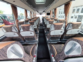 Bus interior Bus interior