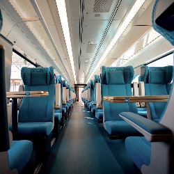 Train interior Train interior