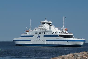 Exterior of ferry Exterior of ferry