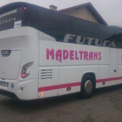 Bus side view Bus side view