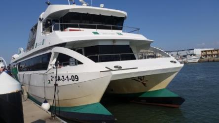 Ferry front view Ferry front view