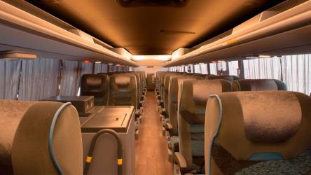 Bus interior Bus interior