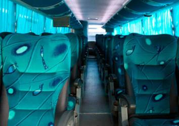 Bus interior Bus interior