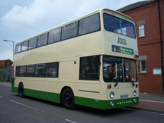 Blackpool Transport Bus Exterior Blackpool Transport Bus Exterior