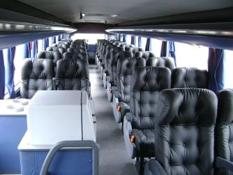 Bus interior Bus interior