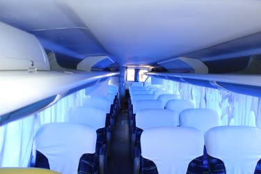 Bus interior Bus interior