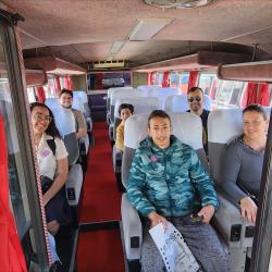 Bus interior Bus interior