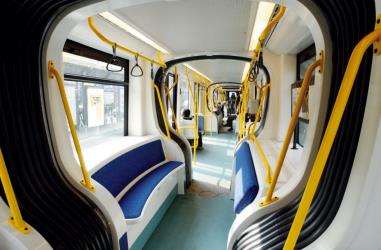 Tram interior Tram interior