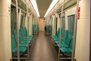 Train interior Train interior